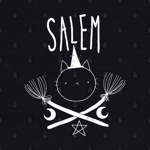 Salem witchy tee by violinoviola